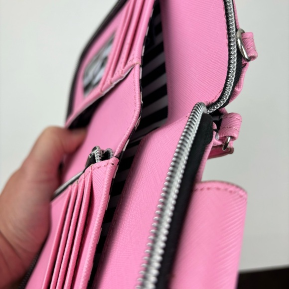 Marc Tetro pink Yorkie Dog wristlet bag - Picture 9 of 12